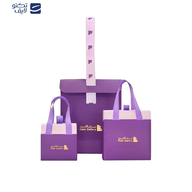 دستبند طلا 18 عیار زنانه بان گالری مدل چرم امگا