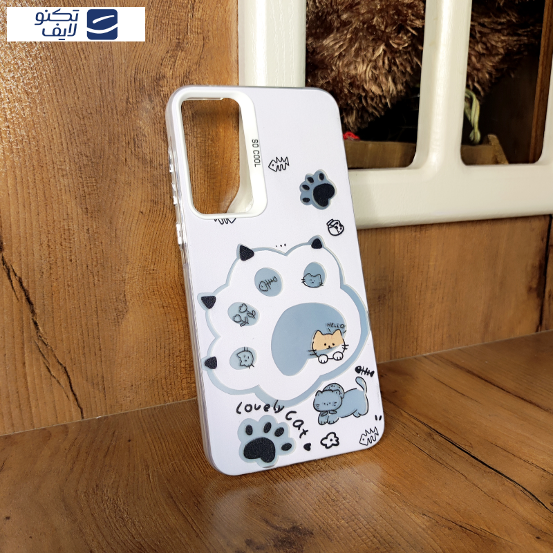 کاور مدل So Cool طرح پنجه گربه مناسب برای گوشی موبایل سامسونگ Galaxy S23 FE