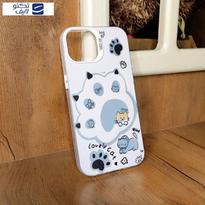 کاور مدل So Cool طرح پنجه گربه مناسب برای گوشی موبایل اپل iphone 15
