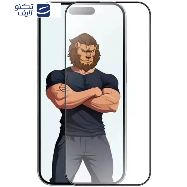  محافظ صفحه نمایش گرین لاین مدل 3D Silicone Plus مناسب برای گوشی موبایل اپل iPhone 16 Pro 