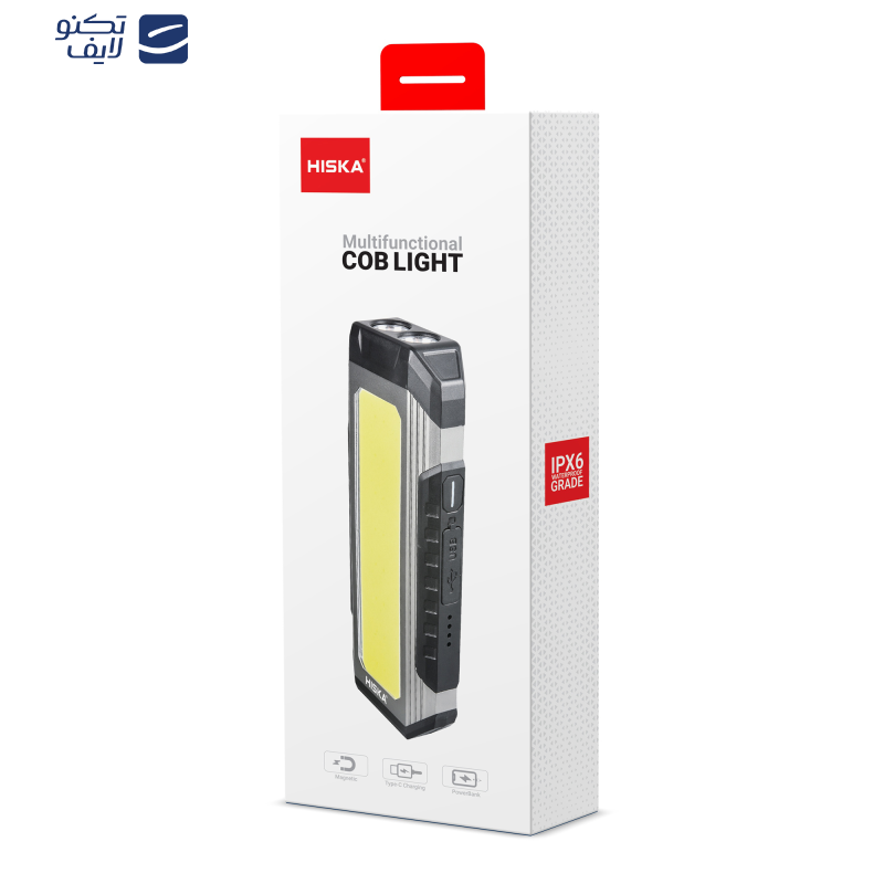 چراغ قوه چند کاره هیسکا مدل HR-44
