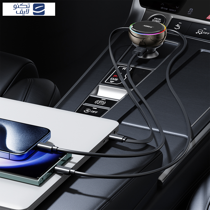 شارژر فندکی 80 وات هیسکا مدل HCC-337