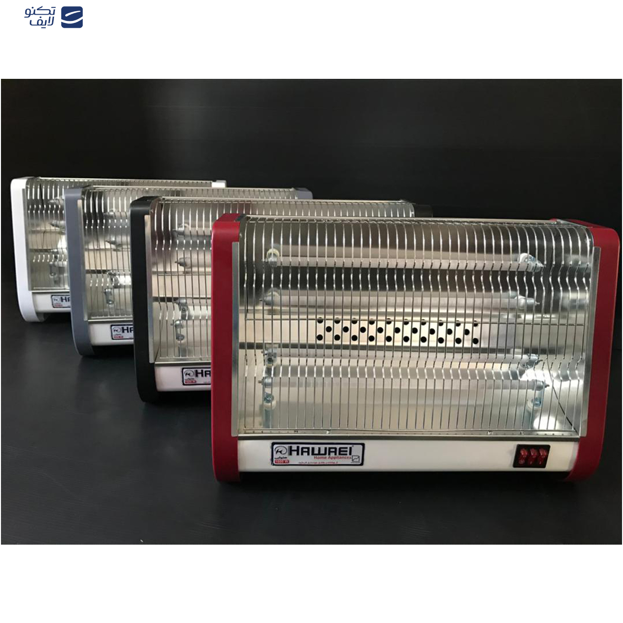 بخاری برقی هاوایی مدل فن دار 2002