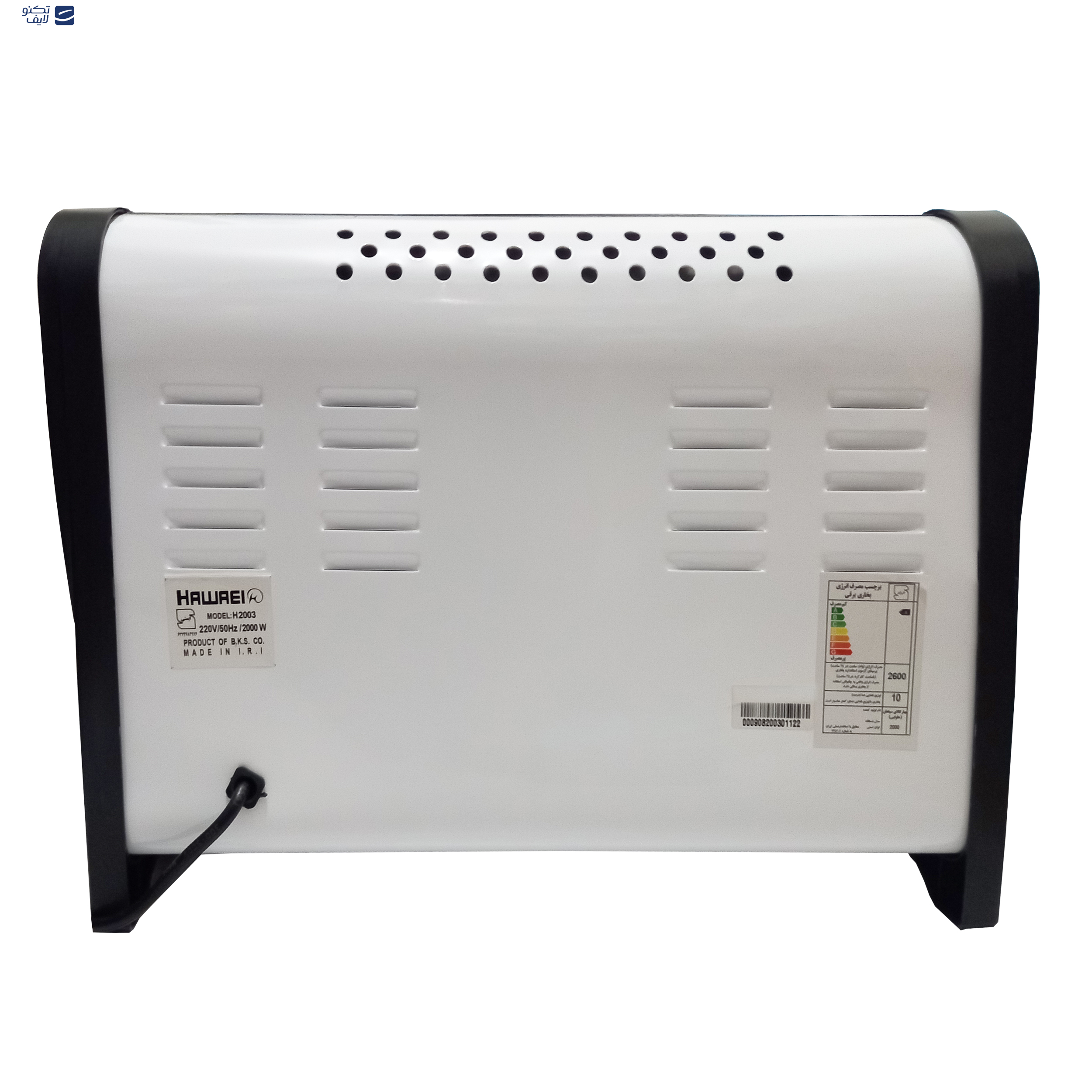 بخاری برقی هاوایی مدل 2003
