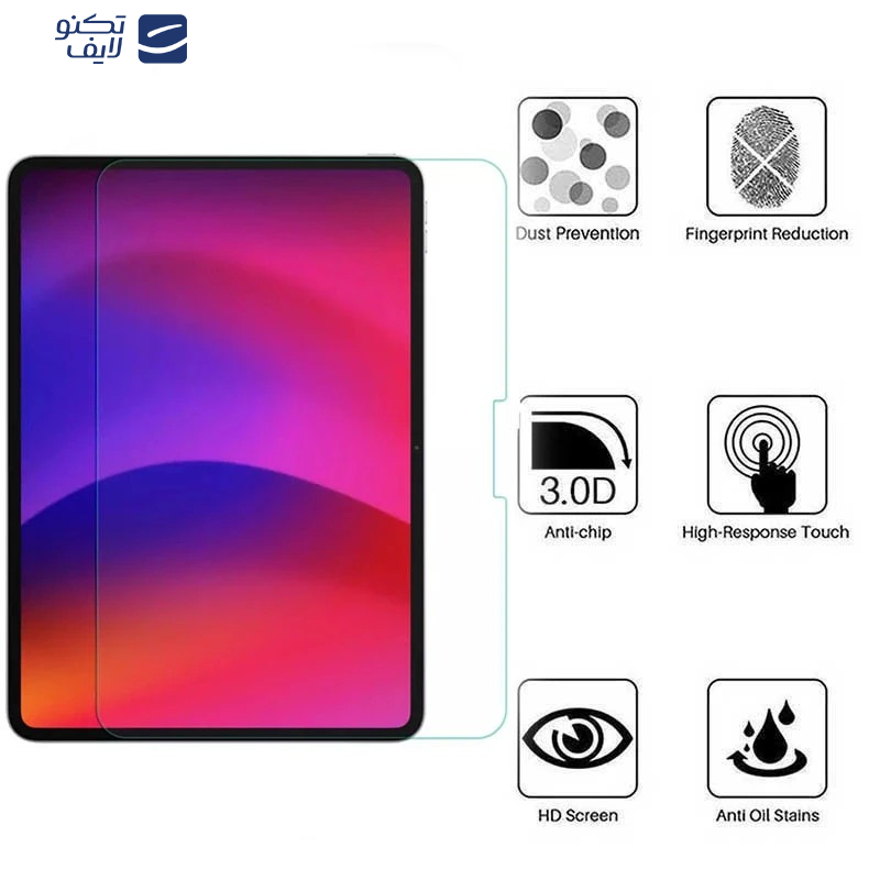 محافظ صفحه نمایش گرین لاین مدل Screen Guard مناسب برای تبلت اپل iPad Pro 11 2024/ Air 11 2024