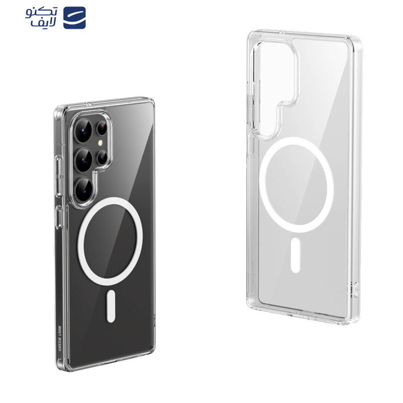 کاور گرین لاین مدل crystal clear magsafe مناسب برای گوشی موبایل سامسونگ Galaxy S25 Ultra کاور گرین لاین مدل crystal clear magsafe مناسب برای گوشی موبایل سامسونگ Galaxy S25 Ultra