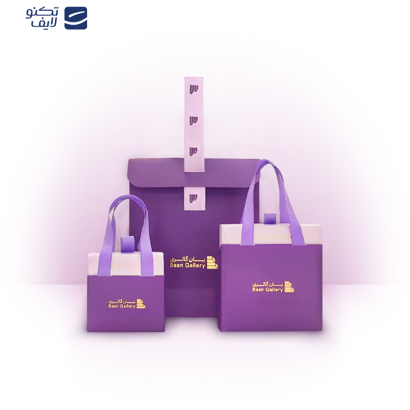 گردنبند طلا 18 عیار زنانه بان گالری مدل اشک باروک گردنبند طلا 18 عیار زنانه بان گالری مدل اشک باروک