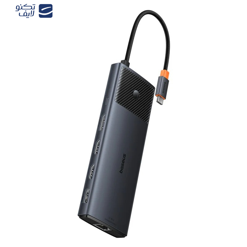 هاب 11 پورت USB-C بیسوس مدل BS-OH098