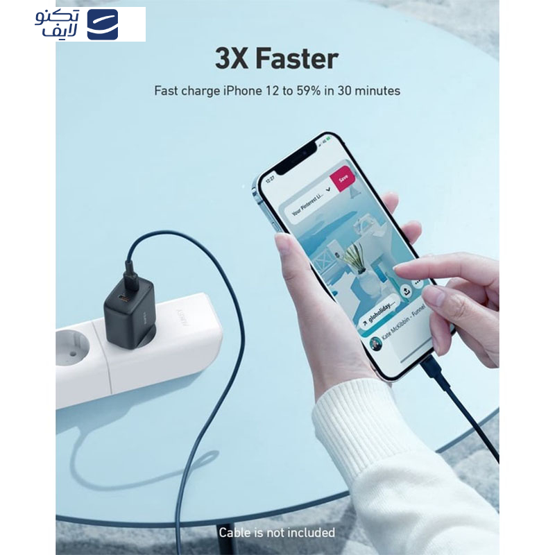 شارژر دیواری 20 وات آکی مدل PA-R1S