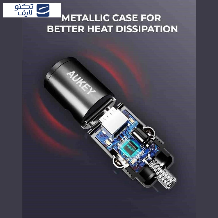 شارژر فندکی آکی مدل CC-A3