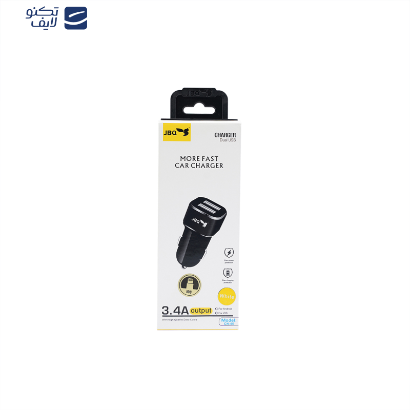 شارژر فندکی 18 وات جی بی کیو مدل CN-45