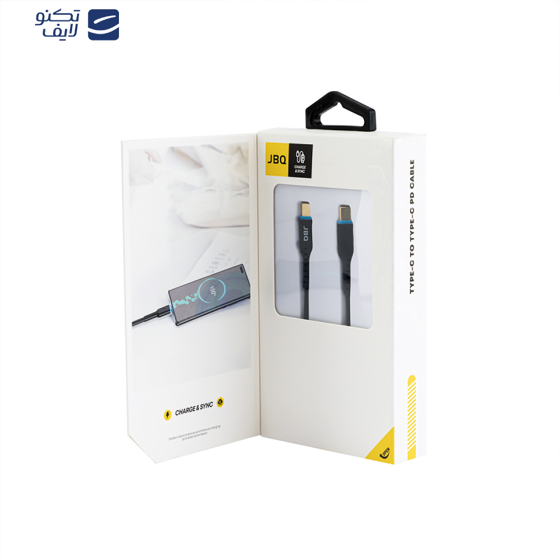 کابل تبدیل USB-C به USB-C جی بی کیو مدل CA-722 طول 1.5 متر