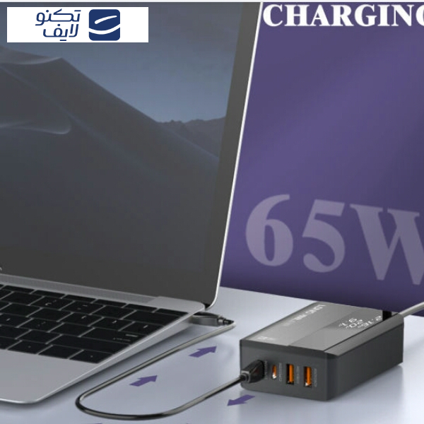 شارژر رومیزی الدینیو مدل A4808Q شارژر رومیزی الدینیو مدل A4808Q