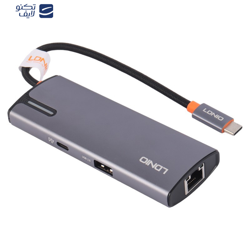 هاب 6 پورت USB-C الدنیو مدل DS-16U