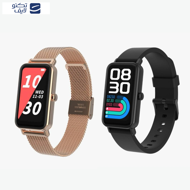 ساعت هوشمند گرین لاین مدل Fit Track - BLock