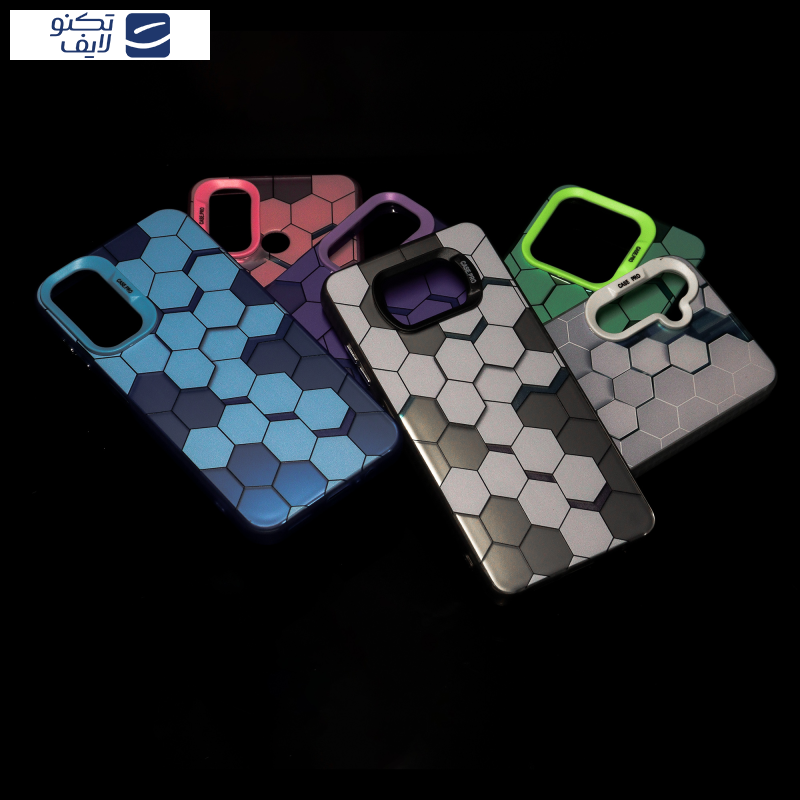 کاور طرح زنبوری مدل 3 بعدی 3D مناسب برای گوشی موبایل سامسونگ Galaxy A54