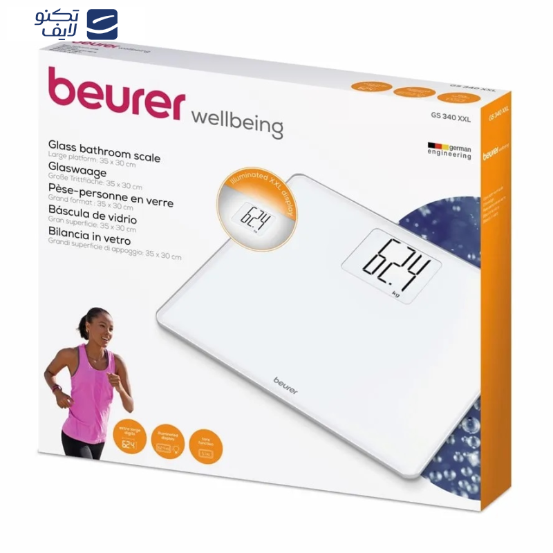 ترازو دیجیتال بیورر مدل GS340 XXL 