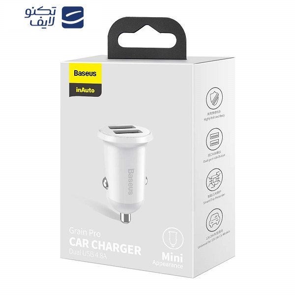 شارژر فندکی باسئوس مدل CCALLP-02