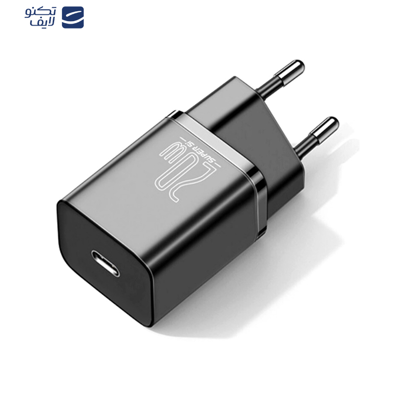 شارژر دیواری 20 وات باسئوس مدل Si 1C 20W CCSUP-B01
