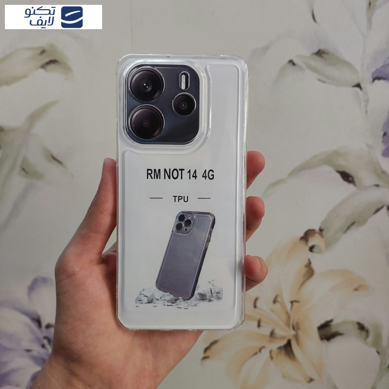 کاور زیفرند مدل ژله ای محافظ لنز دار مناسب برای گوشی موبایل شیائومی Redmi Note 14 4G