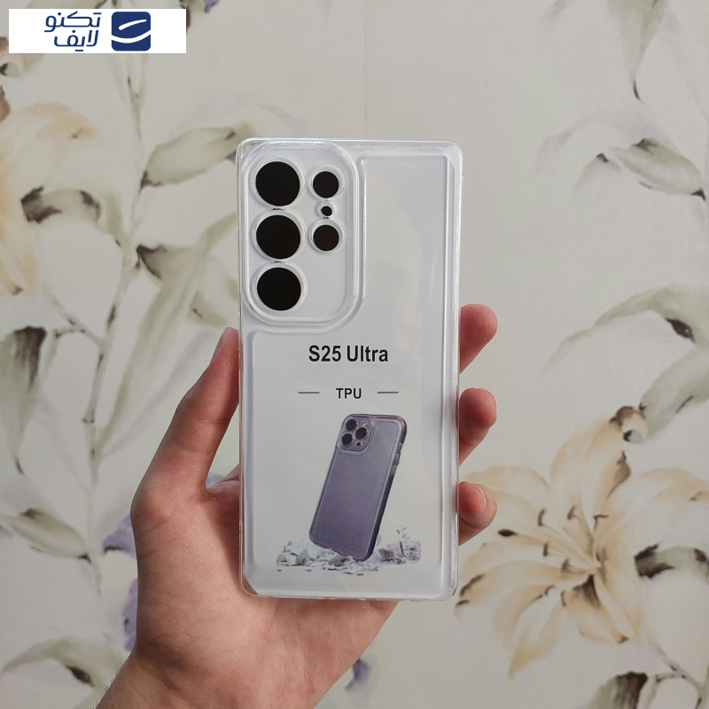 کاور زیفرند مدل ژله ای محافظ لنز دار مناسب برای گوشی سامسونگ Galaxy S25 Ultra