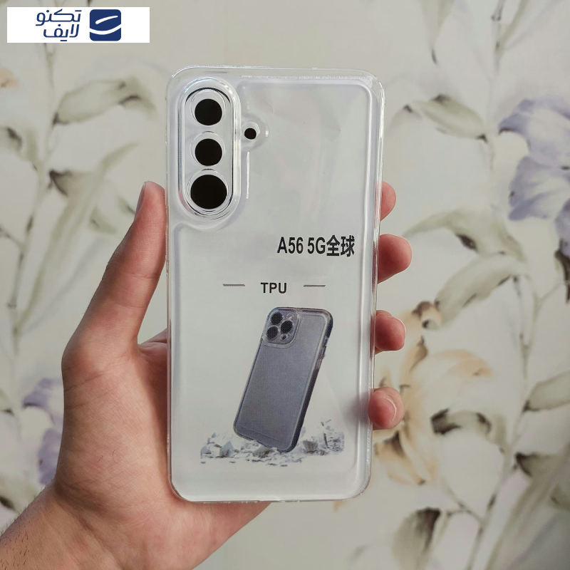 کاور زیفرند مدل ژله ای محافظ لنز دار مناسب برای گوشی موبایل سامسونگ Galaxy A56