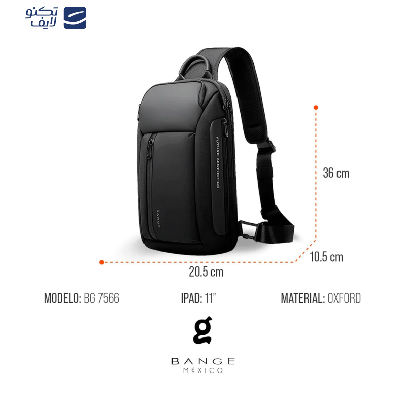 کیف کراس بادی مردانه  مدل BG-7566