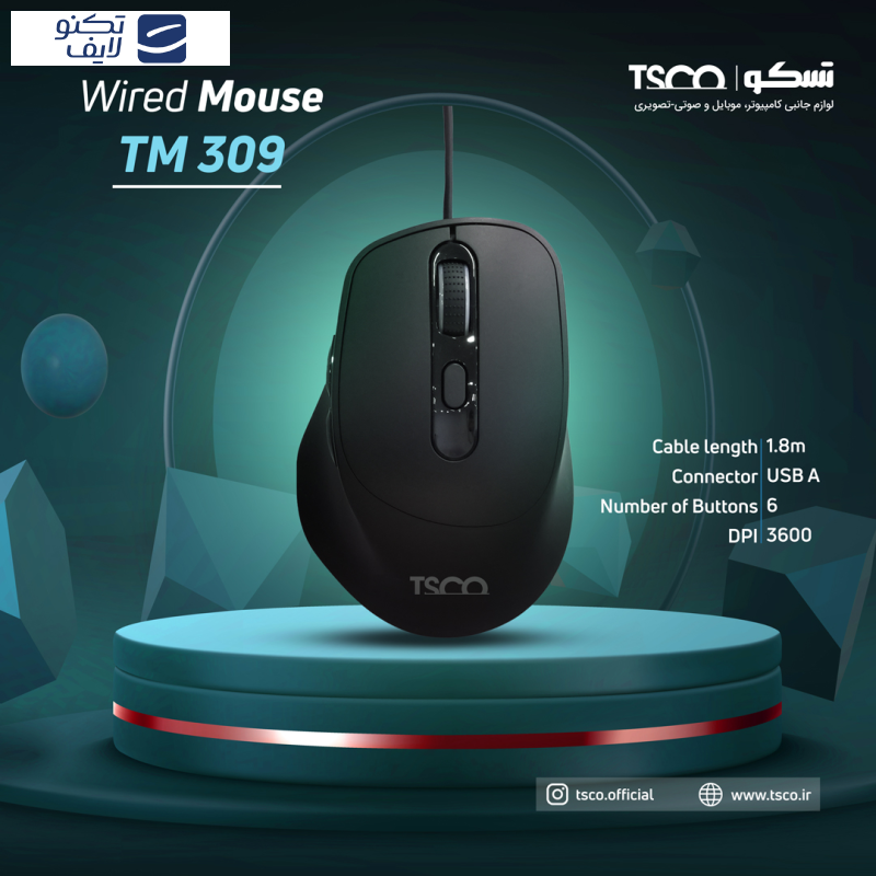 ماوس تسکو مدل TM 309
