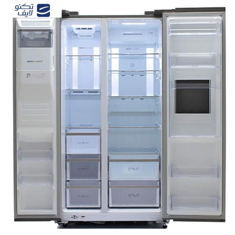 یخچال و فریزر ساید بای ساید 28 فوت اسنوا مدل S1Di-S100-W