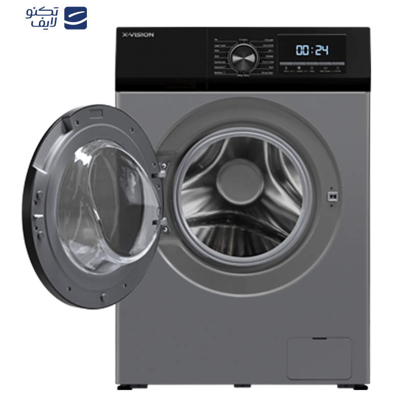 ماشین لباسشویی اتوماتیک ایکس ویژن مدل TP92-BSD ظرفیت 9 کیلوگرم