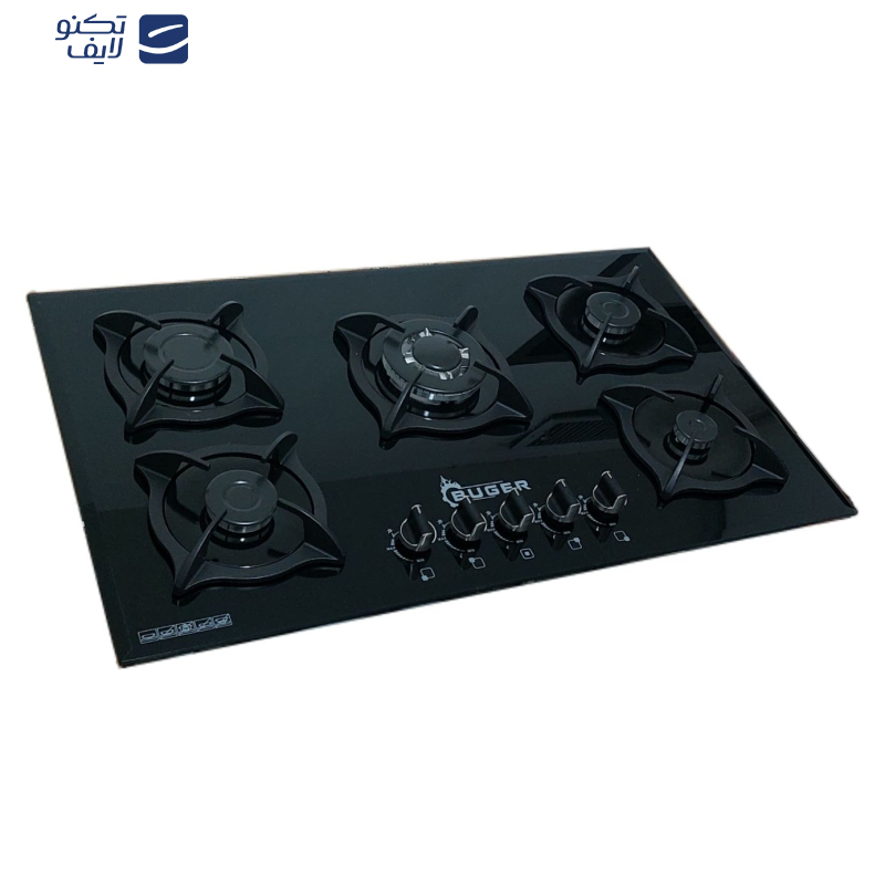 اجاق گاز صفحه‌ای پنج شعله بوگر مدل  808