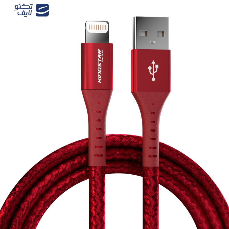 کابل تبدیل USB به لایتنینگ کینگ استار مدل K125i طول 1.2 متر