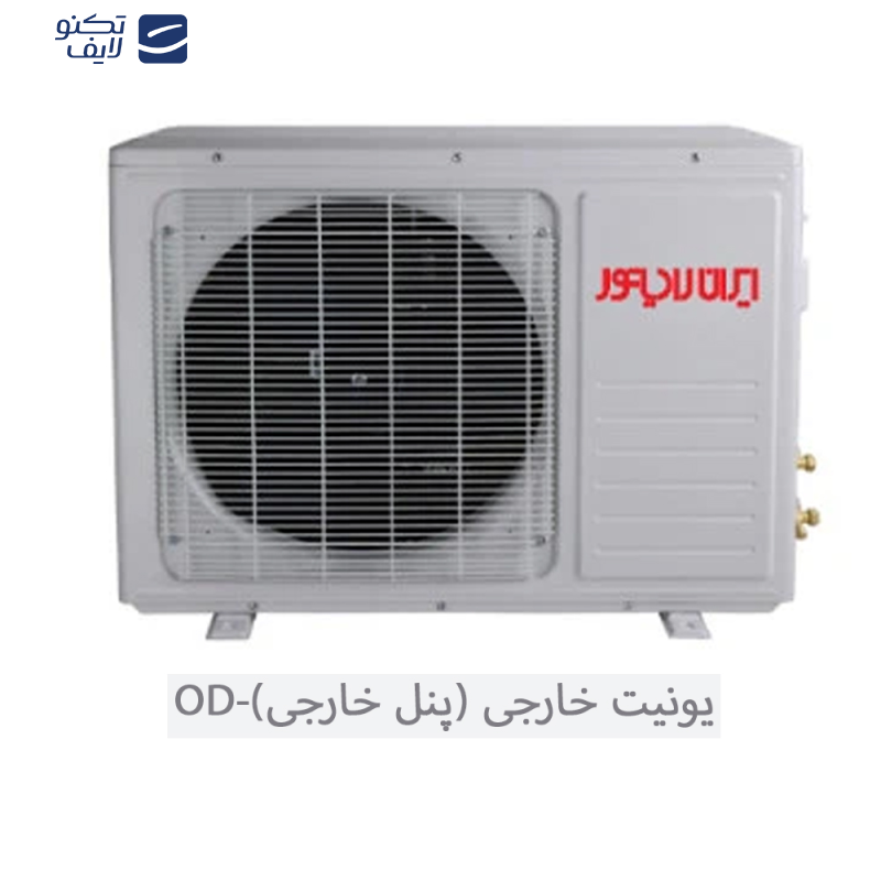 کولر گازی اسپلیت 18000 ایران رادیاتور مدل IAC-18CH/XA-I/A/ID