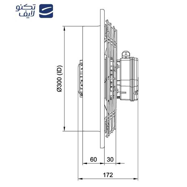 هواکش دمنده مدل VIK-30A6S