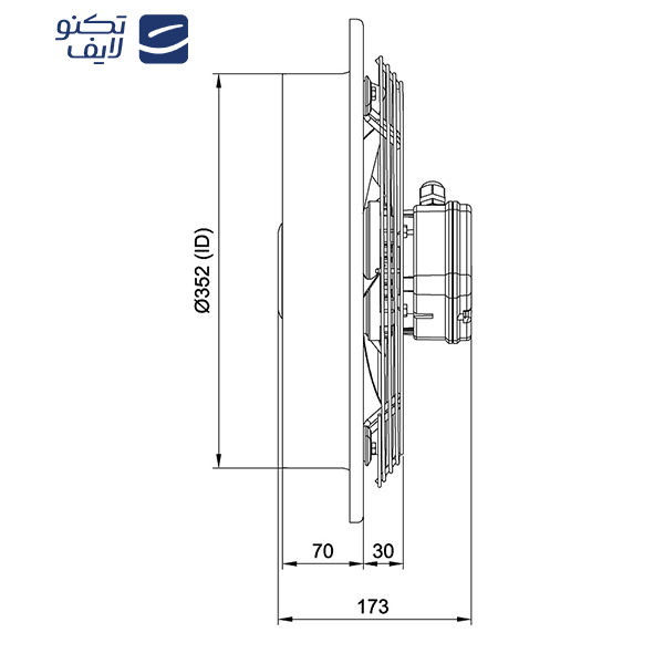 هواکش دمنده مدل VIK-35A6S