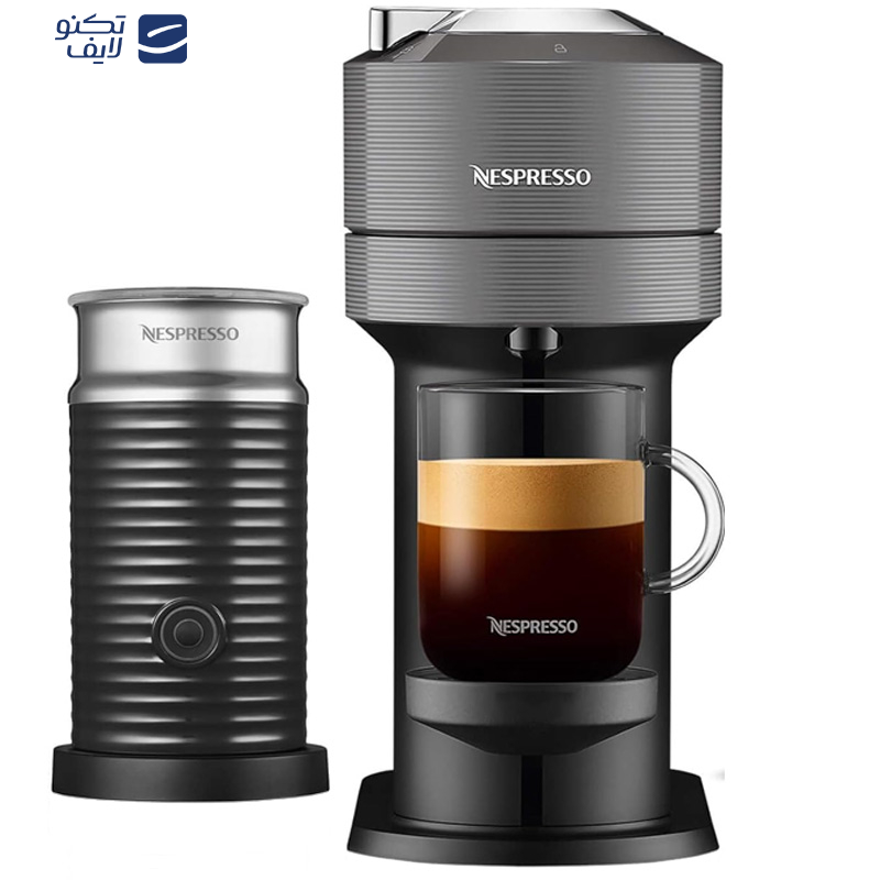 اسپرسو ساز نسپرسو مدل Vertuo Next به همراه کف شیرساز نسپرسو