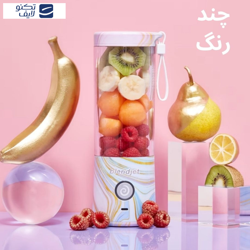 شیکر بلندجت مدل شارژی کد V2 Portable گنجایش 0.47 لیتر