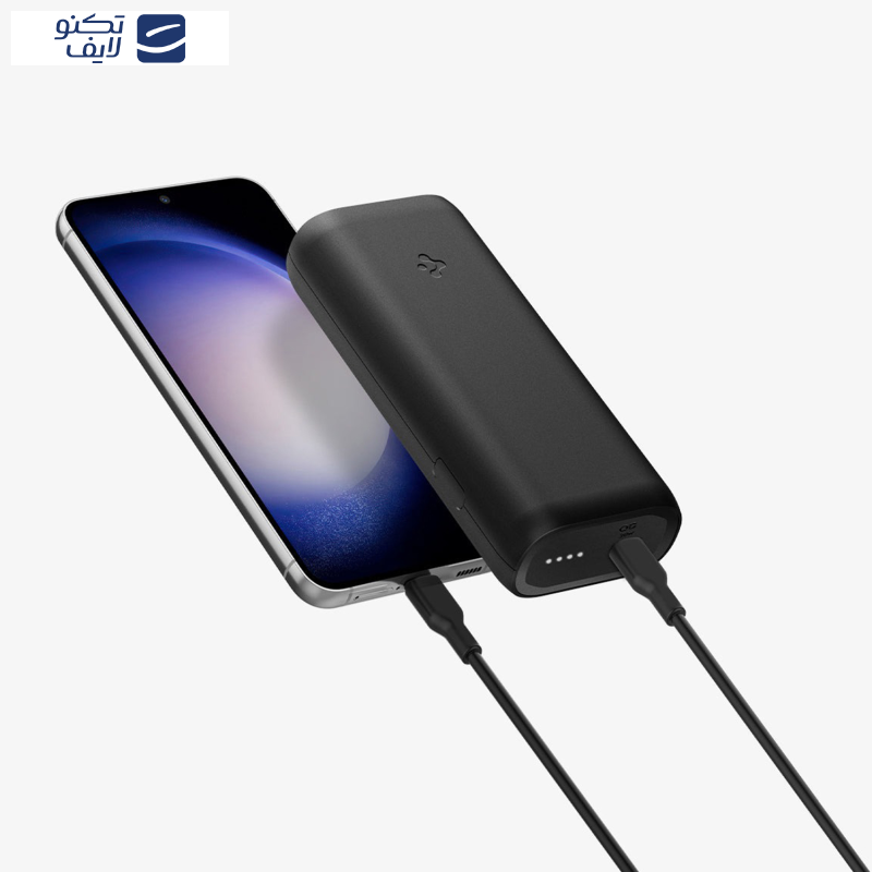 پاوربانک اسپیگن مدل ArcPack ظرفیت 10000 میلی آمپر ساعت