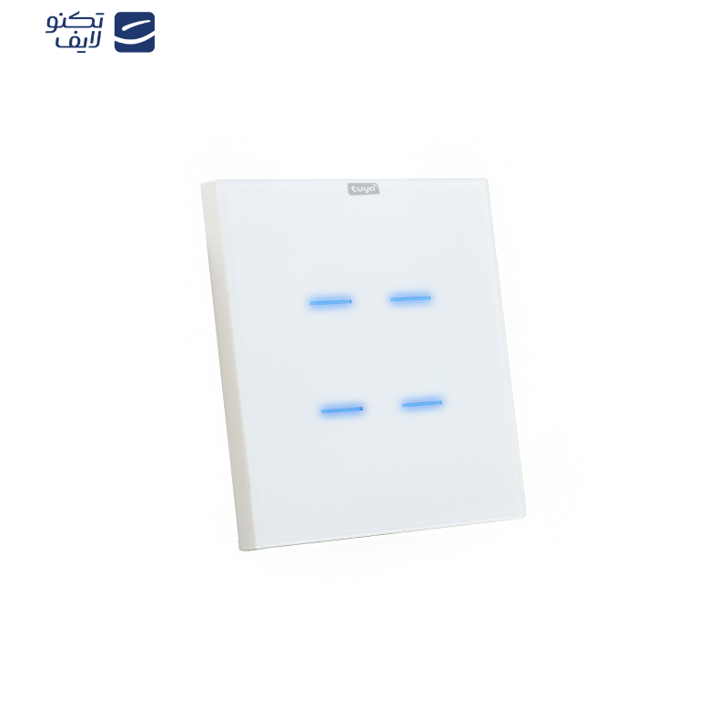 کلید هوشمند تویا مدل چهار پل طرح خط Wi Fi