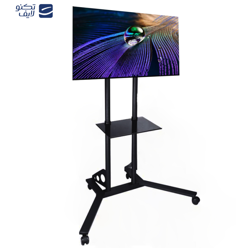 پایه ایستاده تلویزیون ال سی دی آرم مدل ترولی TR-160 مناسب برای تلویزیون های 42 تا 75 اینچ