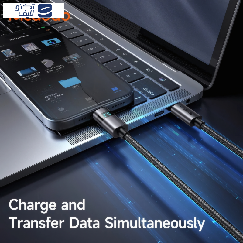 کابل تبدیل USB-C مک دودو مدل CA-561 طول 1.2 متر