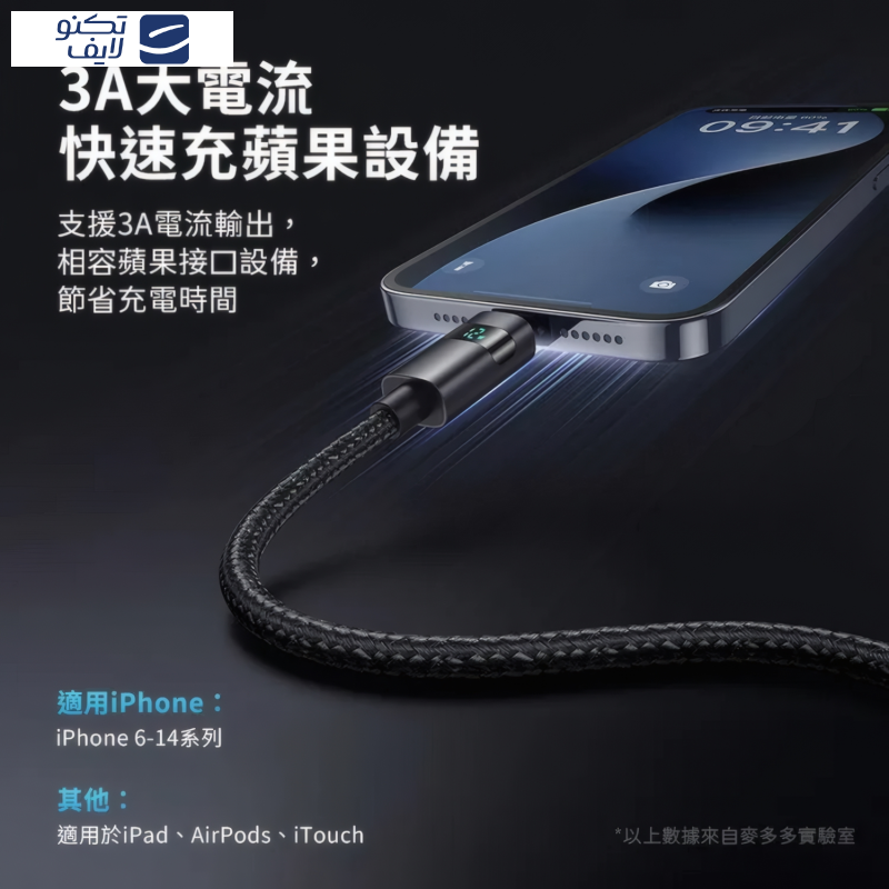 کابل تبدیل USB به لایتنینگ مک دودو مدل CA-649 طول 1.2 متر