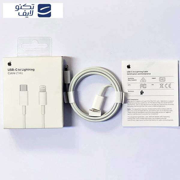 کابل تبدیل USB-C به لایتنینگ  مدل 1703 طول 1 متر