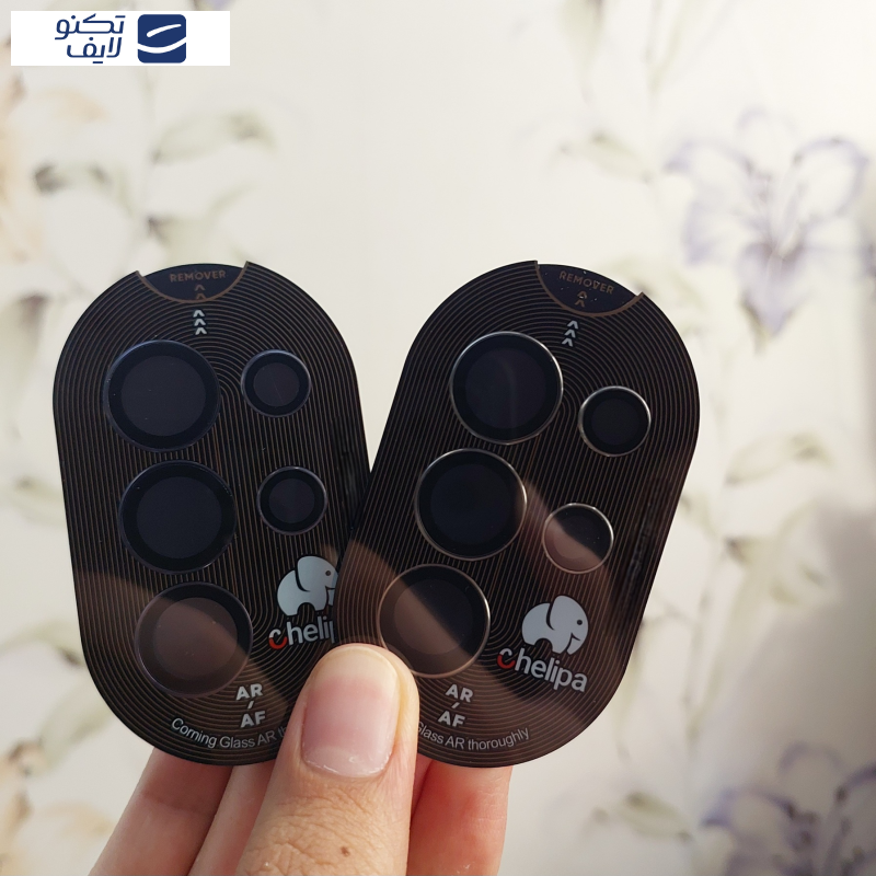 محافظ لنز دوربین چلیپا مدل Titanium مناسب برای گوشی موبایل سامسونگ Galaxy S25 Ultra