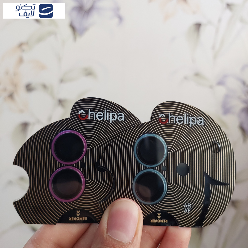 محافظ لنز دوربین چلیپا مدل Titanium مناسب برای گوشی موبایل اپل iPhone 16