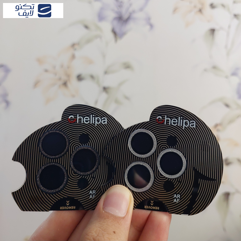 محافظ لنز دوربین چلیپا مدل shine مناسب برای گوشی موبایل اپل iPhone 14 Pro Max