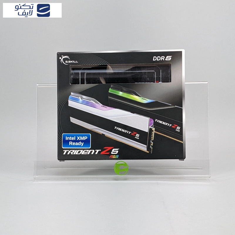 رم دسکتاپ DDR5 دوکاناله 7200 مگاهرتز CL34 جی اسکیل مدل TRIDENT Z5 RGB Black ظرفیت 32 گیگابایت