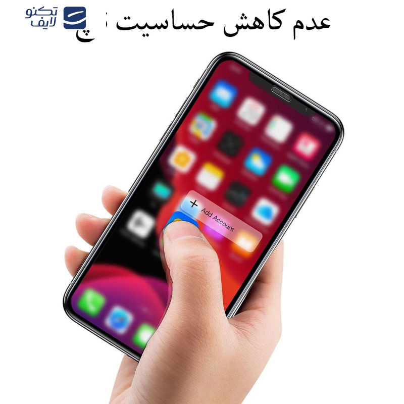 محافظ صفحه نمایش حریم شخصی مدل PRV مناسب برای گوشی موبایل اپل iPhone 12 Pro Max