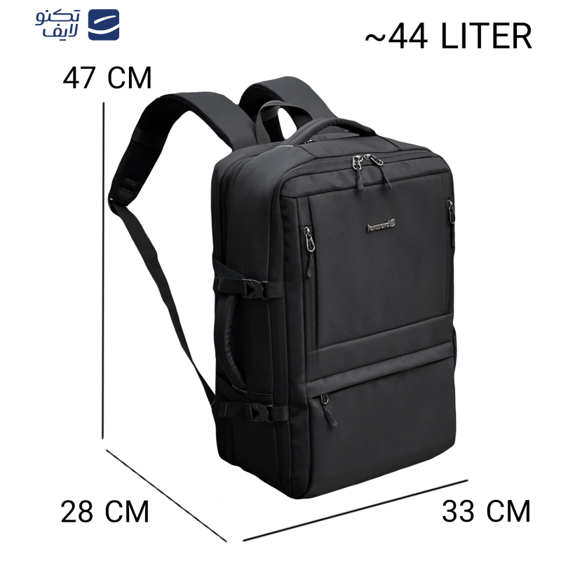 کوله پشتی لپ تاپ فوروارد مدل FORWARD - FCLT65053 COMPACT TRAVEL مناسب برای لپ تاپ 14.1 تا 15.6 اینچی