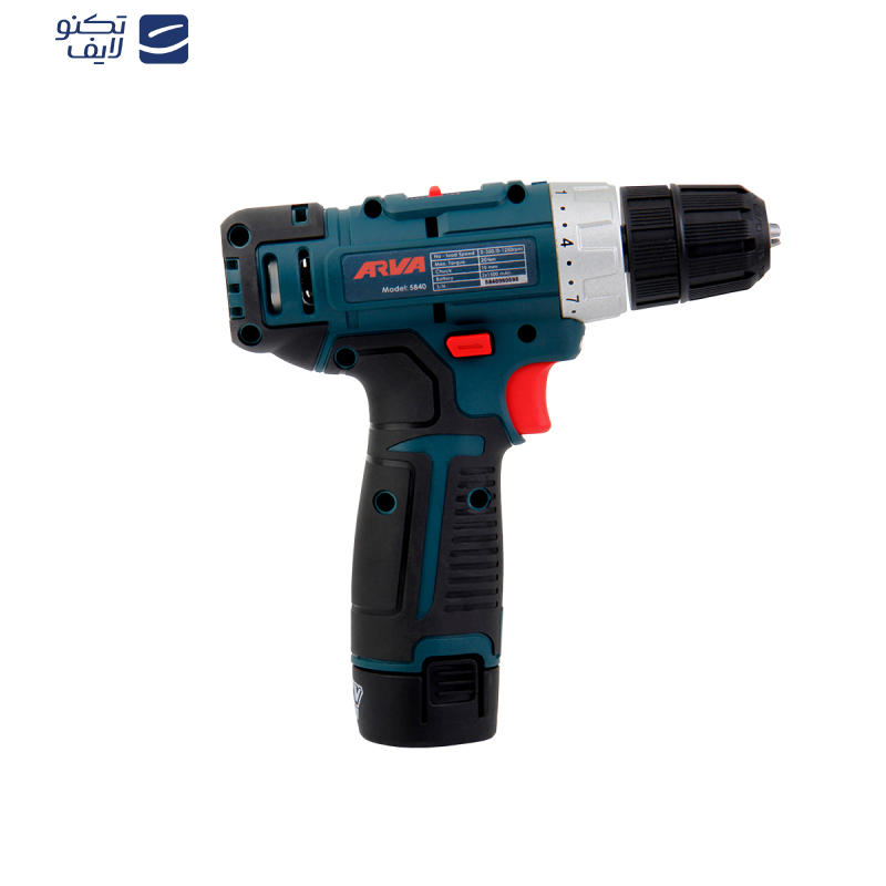 دریل پیچ گوشتی شارژی آروا مدل 5840